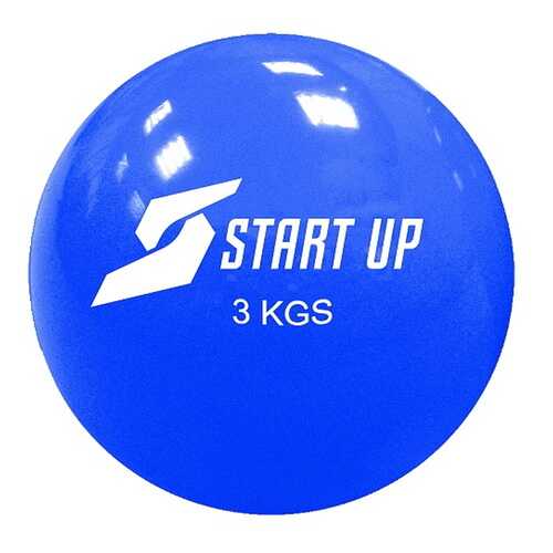 Мяч гимнастический Start Up NT18026, синий, 16,5 см в Сплав