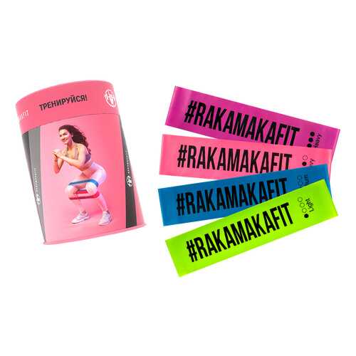 Набор эспандеров Rakamakafit Фитнес-ленты (4шт) в Сплав
