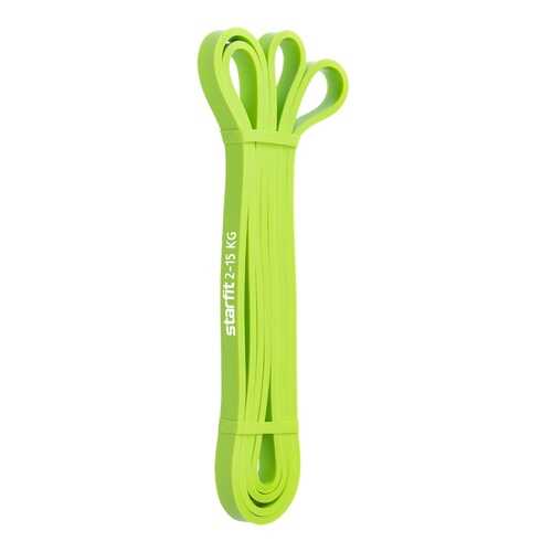 Starfit Эспандер многофункциональный ES-802 ленточный, 2-15 кг, 208х1,3 см, зеленый в Сплав
