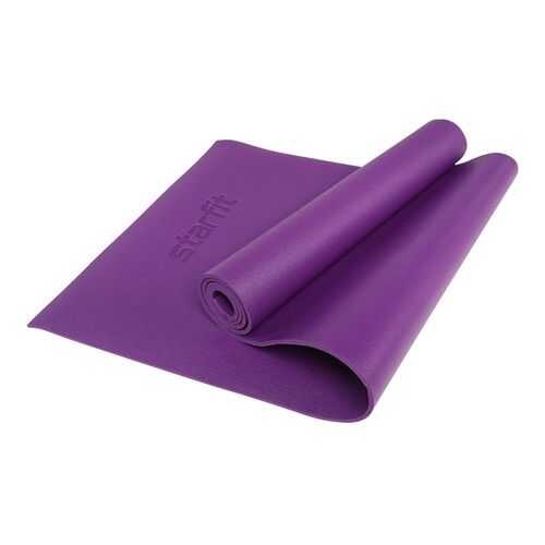 Starfit Коврик для йоги FM-103, PVC HD, 173 x 61 x 0,6 см, фиолетовый в Сплав