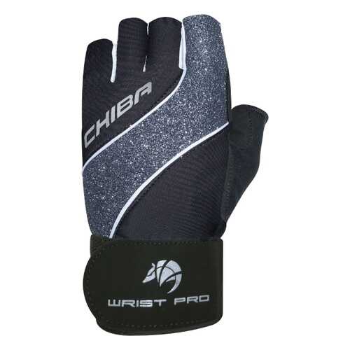 Перчатки для фитнеса Chiba Lady Line Starlight, черные, M в Сплав