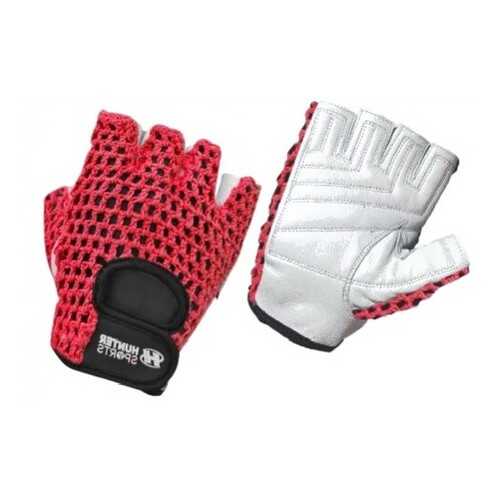 Перчатки для фитнеса и атлетики Hunter Sports HSF-320-2-С, красные, S в Сплав
