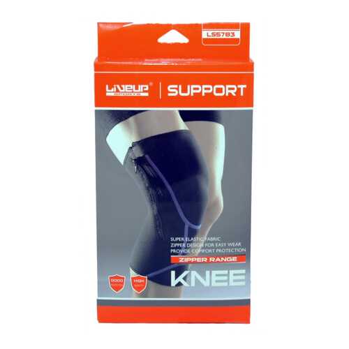 Суппорт колена LiveUp Knee Support LS5783-LXL, синий в Сплав