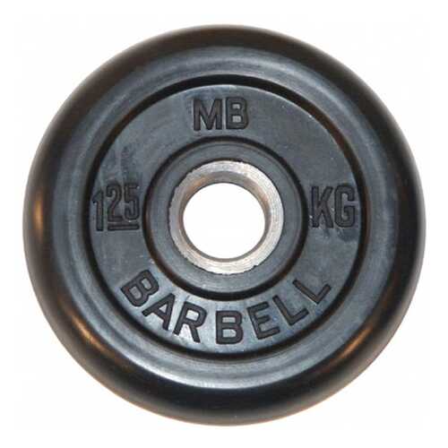 Barbell d 31 мм черный 1,25 кг в Сплав
