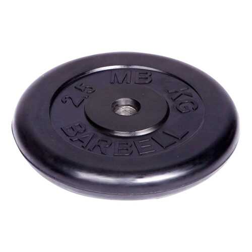 Barbell d 51 мм черный 2,5 кг в Сплав
