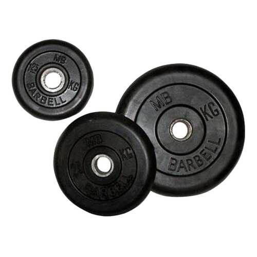Диск для штанги MB Barbell DR-MB26-10B 10 кг, 26 мм в Сплав