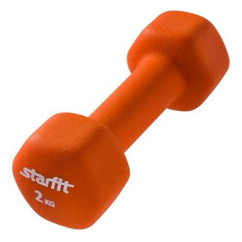 Гантель неопреновая StarFit DB-201 2 кг в Сплав