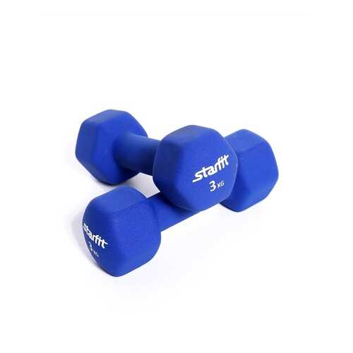 Гантель неопреновая StarFit DB-201 3 кг в Сплав