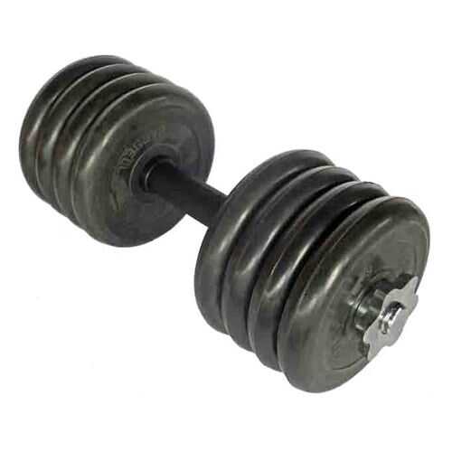 Гантель разборная MB Barbell Atlet 25 мм, 22,5 кг в Сплав