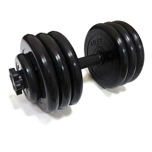 Гантель разборная MB Barbell Atlet 25 мм, 35 кг в Сплав