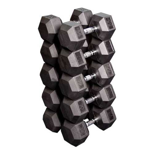 Гантельный ряд Body Solid SDRS650 от 27,5 до 37,5 кг в Сплав