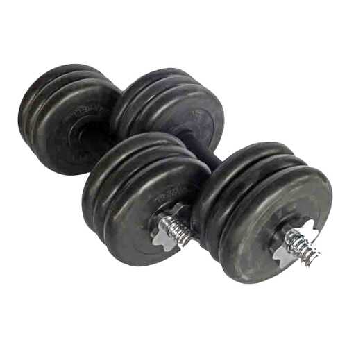 Пара гантелей MB Barbell 2 шт. по 17,5 кг в Сплав