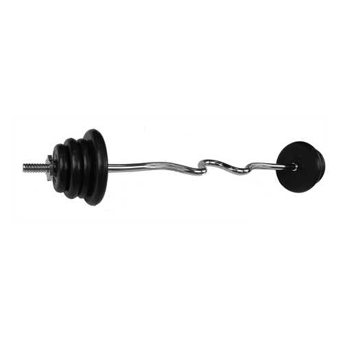 Штанга MB Barbell, гриф w-образный 127 см, 30 кг, 25 мм в Сплав
