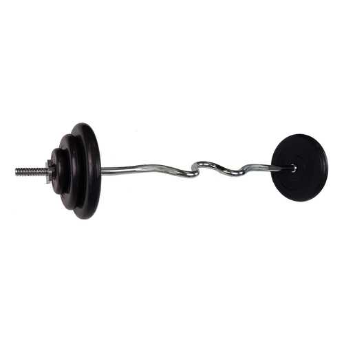 Штанга MB Barbell, гриф w-образный 127 см, 40 кг, 25 мм в Сплав