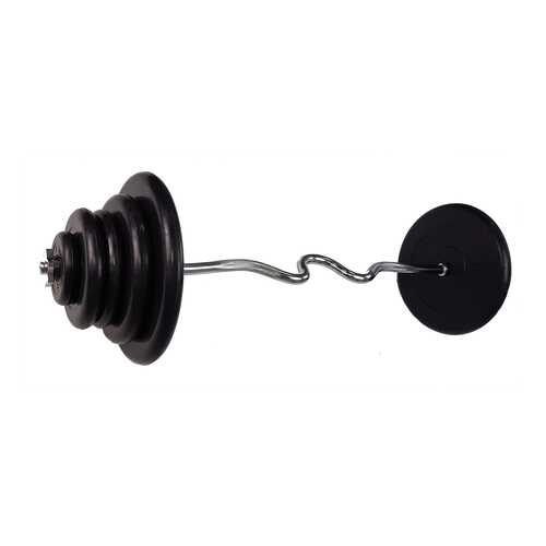 Штанга MB Barbell, гриф w-образный 127 см, 80 кг, 25 мм в Сплав