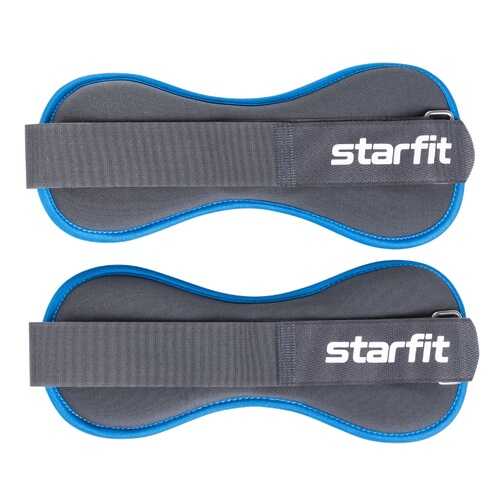 Starfit Утяжелители универсальные WT-501, 2 кг, черно-синий в Сплав
