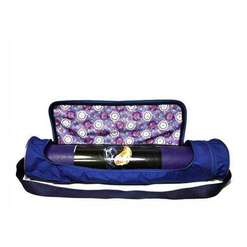 Чехол для йога-коврика RamaYoga Torba Yoga Bag 70 см синий в Сплав