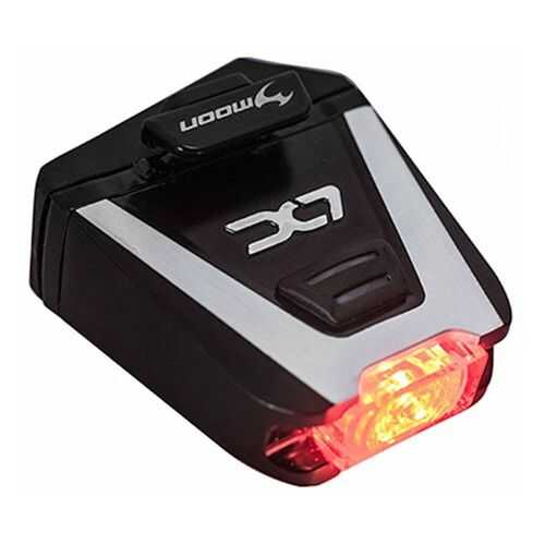 Велосипедный фонарь задний Moon LX-70 USB черный в Сплав
