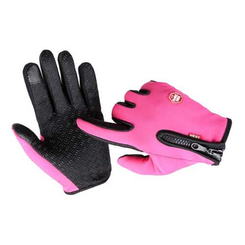 Велосипедные перчатки MoscowCycling MC-GLOVE-03, розовые, 7,5 в Сплав