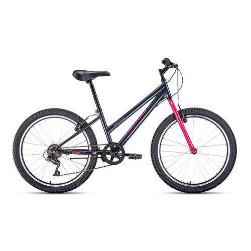 Велосипед 24 Altair MTB HT 24 Low 6 ск 19-20 г 14 Серый/Розовый/RBKT01N46002 в Сплав
