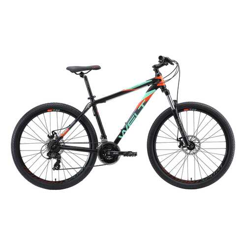Велосипед Welt Ridge 1.0 D 26 2020 L matt black/orange/green в Сплав