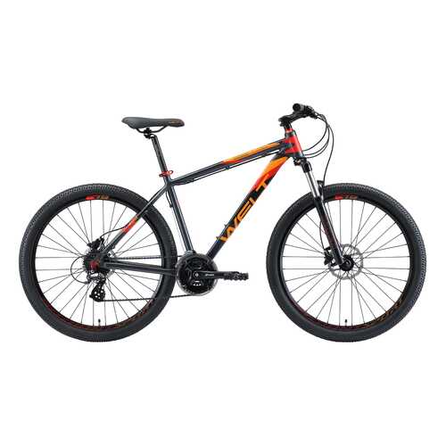 Велосипед Welt Ridge 2.0 HD 27 2020 S grey/orange/red в Сплав