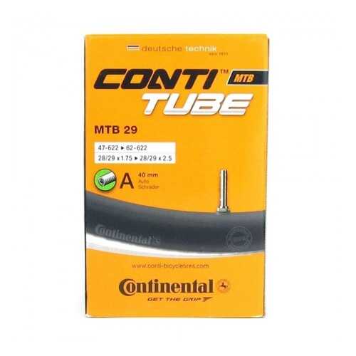 Велосипедная камера Continental MTB ZCO82171 29, 1,75-2,5 в Сплав