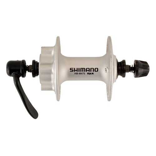 Втулка передняя Shimano M475 36 отв QR серебро EHBM475AS5 в Сплав