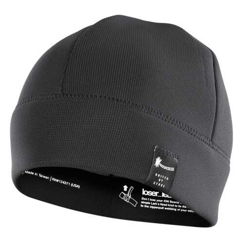 Гидрошапка Ion Melange Beanie Black 2020 (L) в Сплав