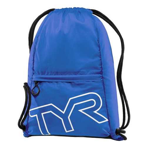 Рюкзак-мешок TYR Drawstring Backpack LPSO2 13 л синий/черный (428 Royal) в Сплав