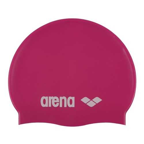 Шапочка для плавания Arena Classic Silicone Jr 91 fuchsia/white в Сплав