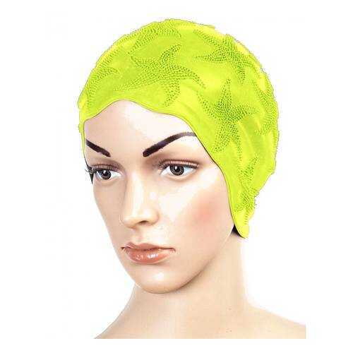 Шапочка для плавания Fashy Moulded Cap 45 yellow в Сплав