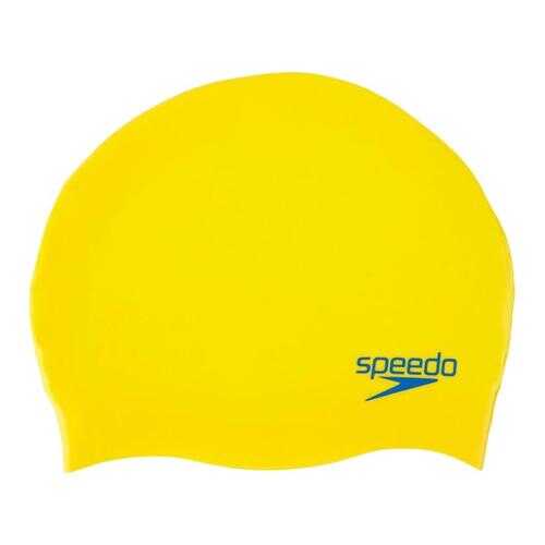 Шапочка для плавания Speedo Junior Plain Moulded 7668 yellow в Сплав