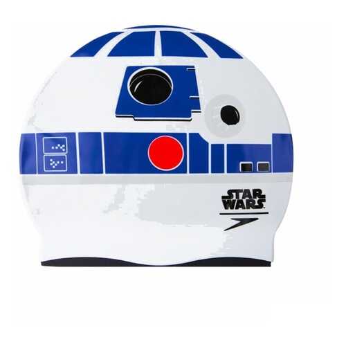 Шапочка для плавания Speedo Star Wars R2-D2 Junior Slogan Cap C631 white в Сплав