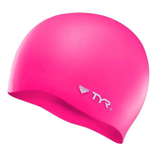 Шапочка для плавания TYR Wrinkle Free Silicone Cap 693 pink в Сплав