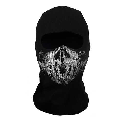 Балаклава Ghost Call of Duty V2, black/white, One Size в Сплав