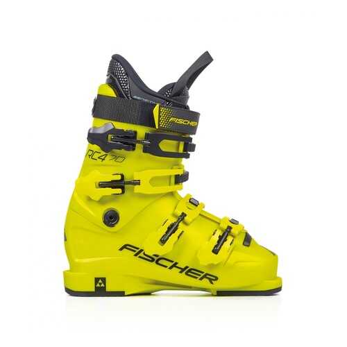 Горнолыжные ботинки Fischer RC4 70 Jr 2020, yellow, 24.5 в Сплав