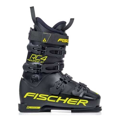 Горнолыжные ботинки Fischer RC4 Curv 110 PBV 2019, black/yellow, 27.5 в Сплав