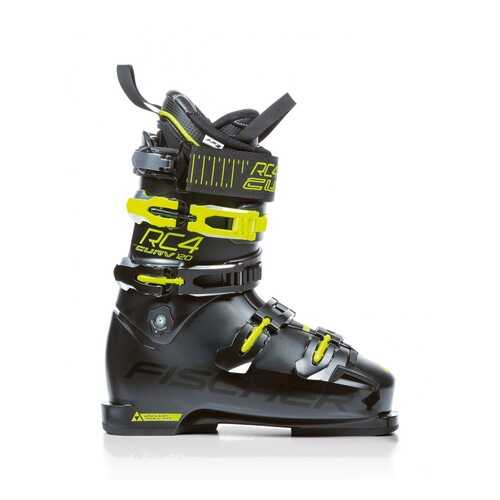 Горнолыжные ботинки Fischer RC4 Curv 120 Vacuum Full Fit 2019, black/yellow, 26.5 в Сплав