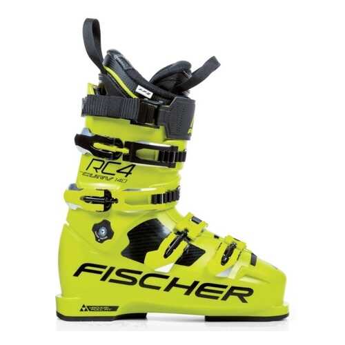 Горнолыжные ботинки Fischer RC4 Curv 140 Vacuum Full Fit 2019, yellow, 28.5 в Сплав