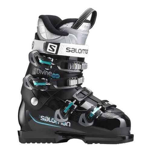 Горнолыжные ботинки Salomon Divine Sport 2018, black/top green, 26 в Сплав
