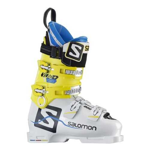 Горнолыжные ботинки Salomon X Lab+ 130 2018, white/yellow, 27.5 в Сплав