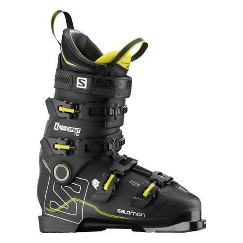 Горнолыжные ботинки Salomon X Max 110 Sport 2019, metallic black, 29.5 в Сплав