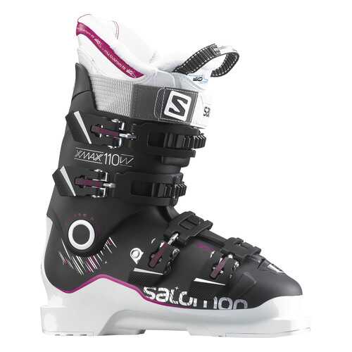 Горнолыжные ботинки Salomon X Max 110 W 2017, black/white/rubine, 24 в Сплав