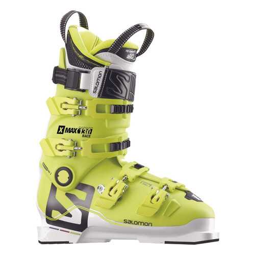 Горнолыжные ботинки Salomon X Max Race 130 2018, acid green/white, 27.5 в Сплав