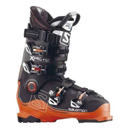 Горнолыжные ботинки Salomon X Pro 130 2018, black/orange/anthracite, 28.5 в Сплав