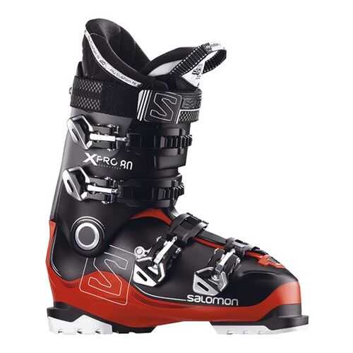 Горнолыжные ботинки Salomon X Pro 80 W 2018, black/red/anthracite, 26.5 в Сплав