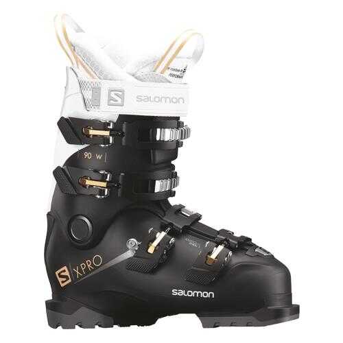 Горнолыжные ботинки Salomon X Pro 90 W 2019, black/white/corail, 22.5 в Сплав