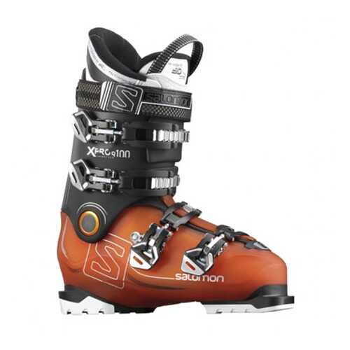 Горнолыжные ботинки Salomon X Pro R 100 2018, orange translucent/black, 26.0 в Сплав